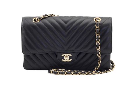 chanel black chevron flap medium bag|Chanel quilted single flap bag.